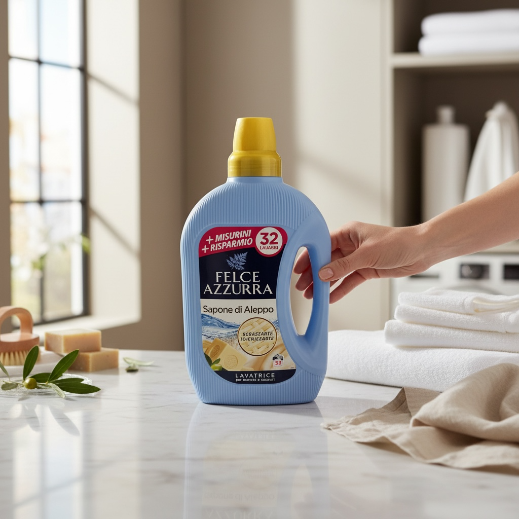 Felce Azzurra Sapone di Aleppo Waschmittel 1,59L