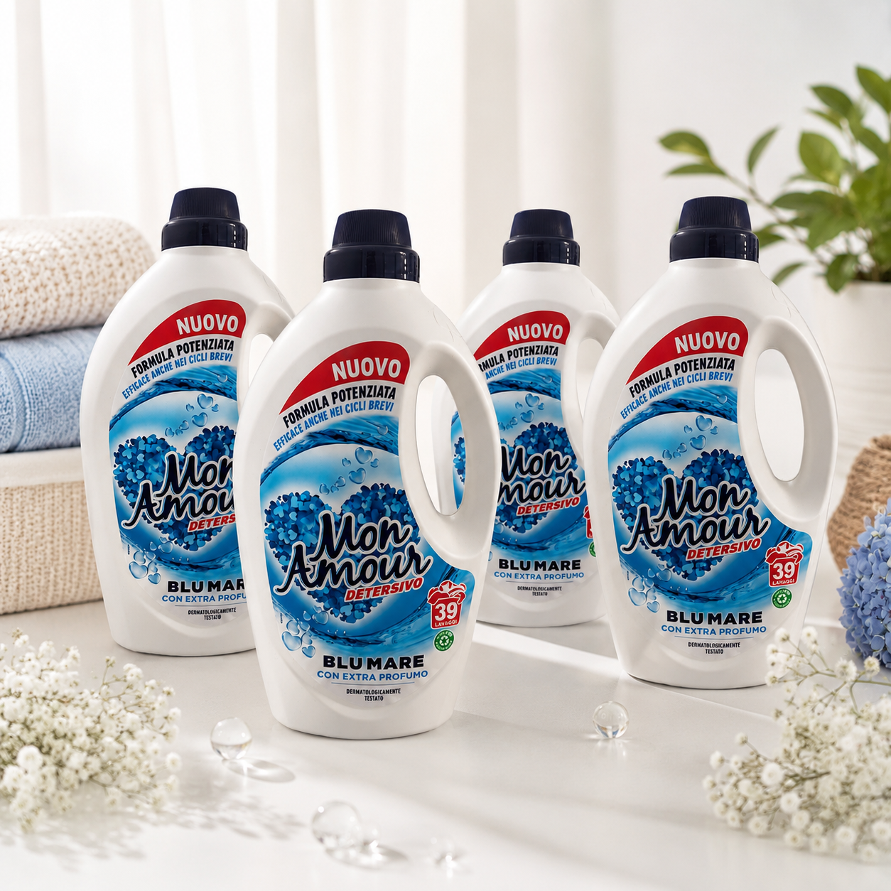 Mon Amour Blu Mare Vorratspack 4er-Set