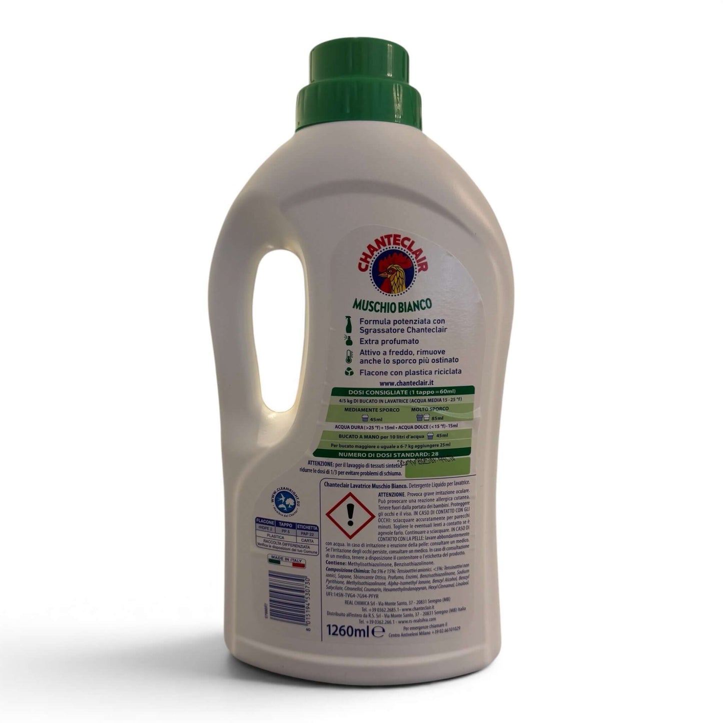 Chante Clair Waschmittel Muschio Bianco 1,26 L