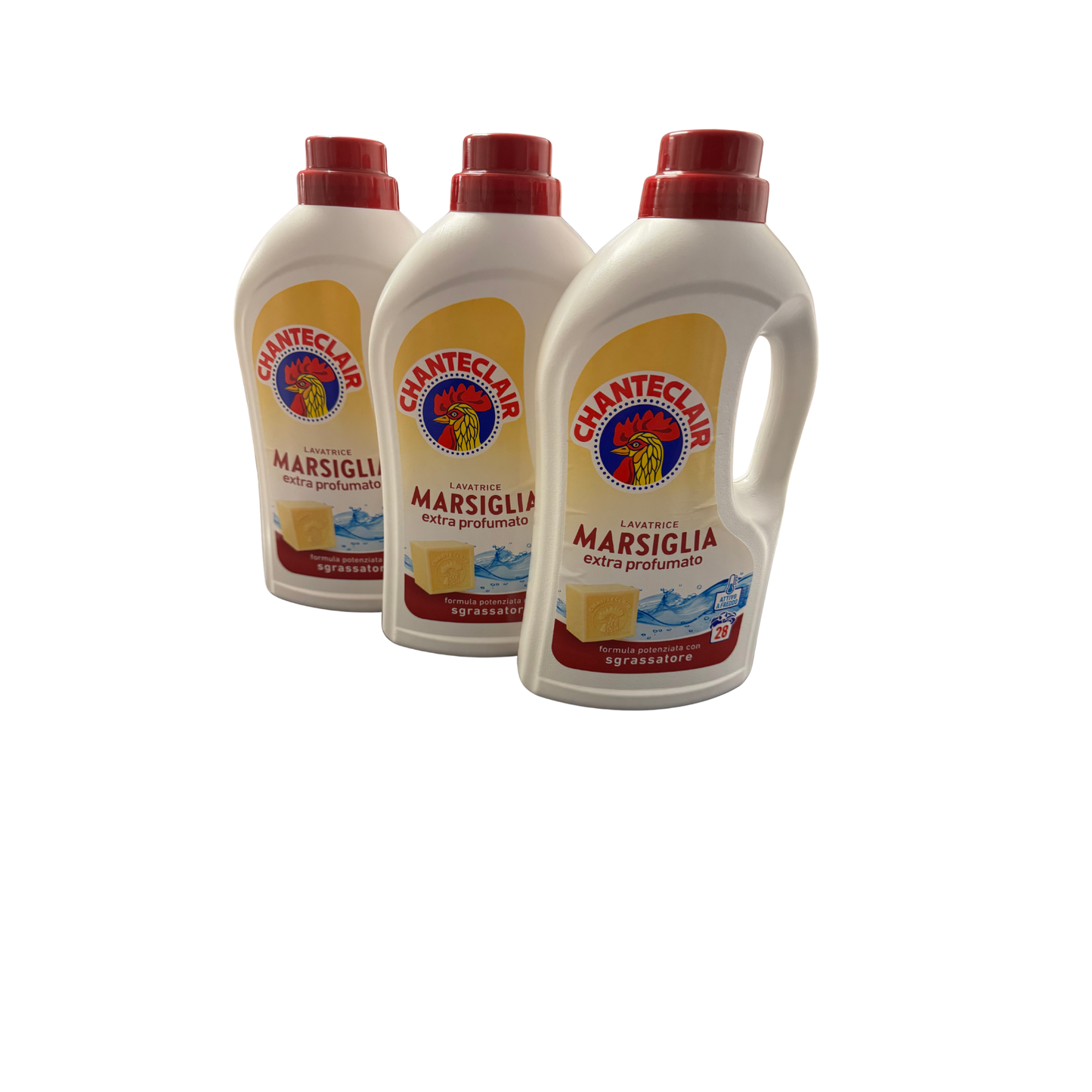 Chante Clair Flüssigwaschmittel 3er Sparset - Marsiglia