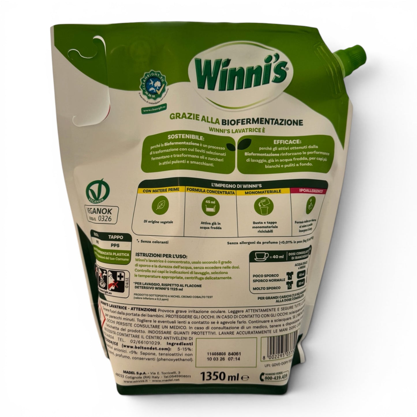 Winni’s Waschmittel Aleppo-Seife & Verbena 1350ml