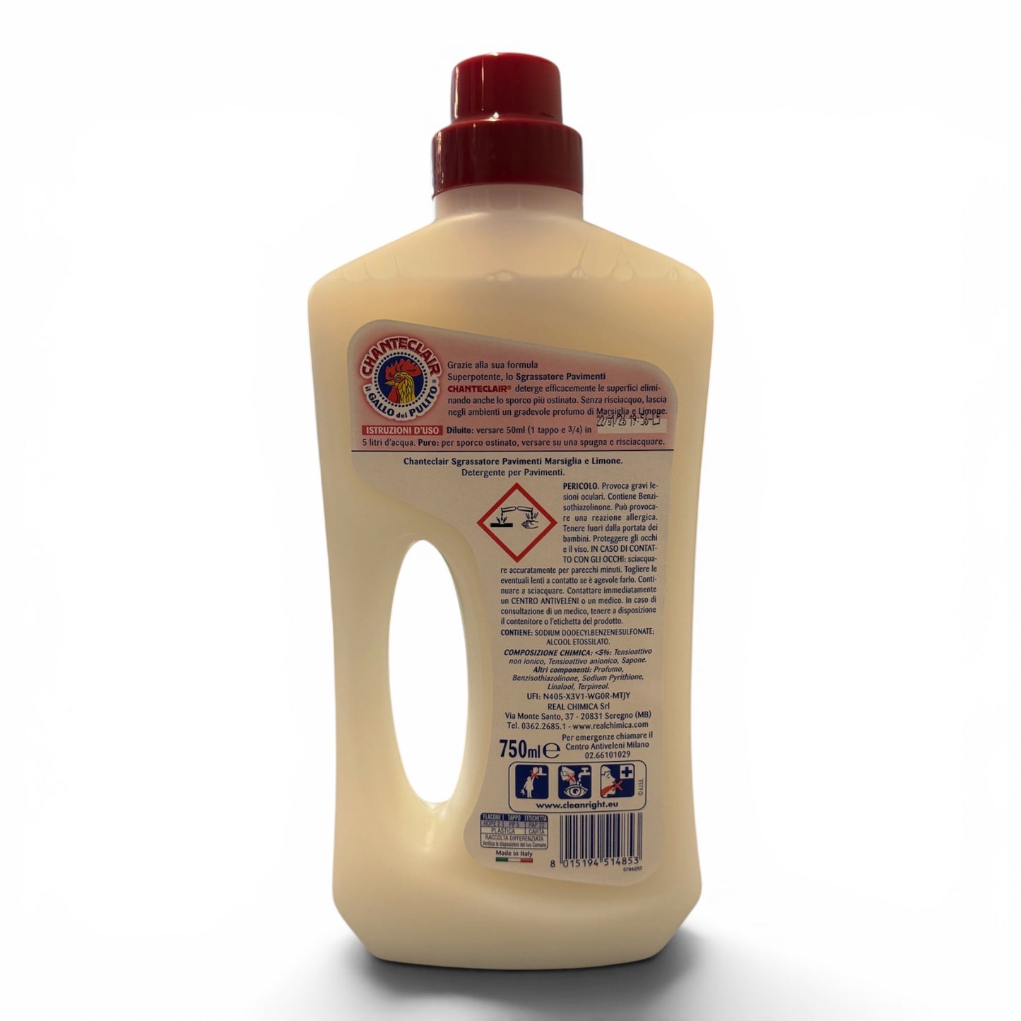 Chante Clair Super Power Bodenreiniger Marseille-Seife & Zitrone 750ml