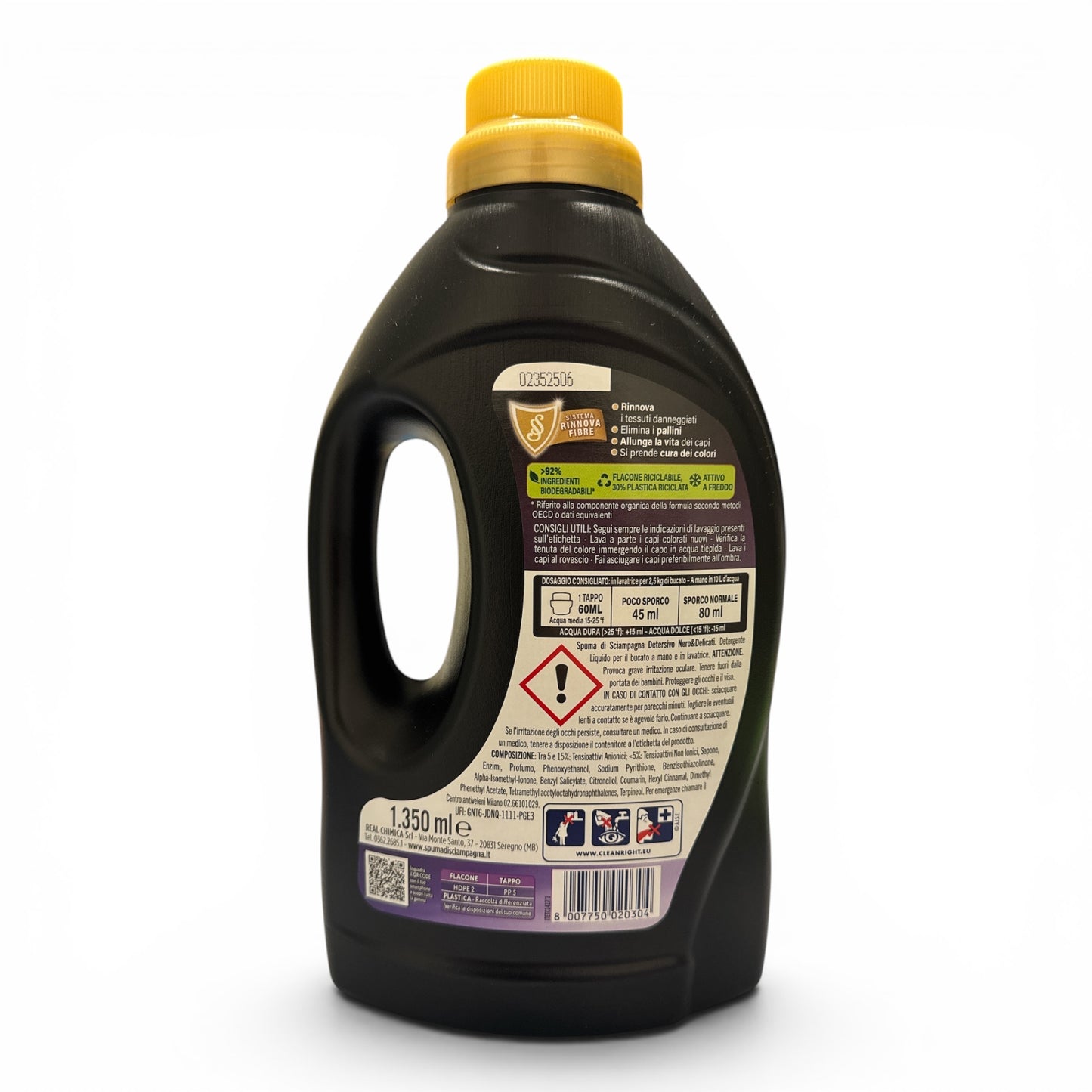 Spuma di Sciampagna Nero & Delicati Waschmittel 1,35 L