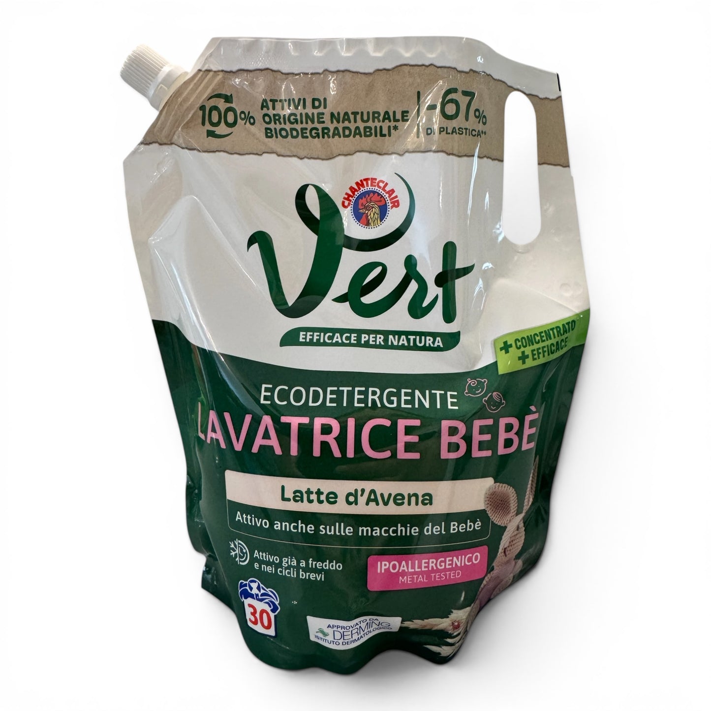 Chante Clair Vert Baby Eco Waschmittel mit Hafermilch 1,2L