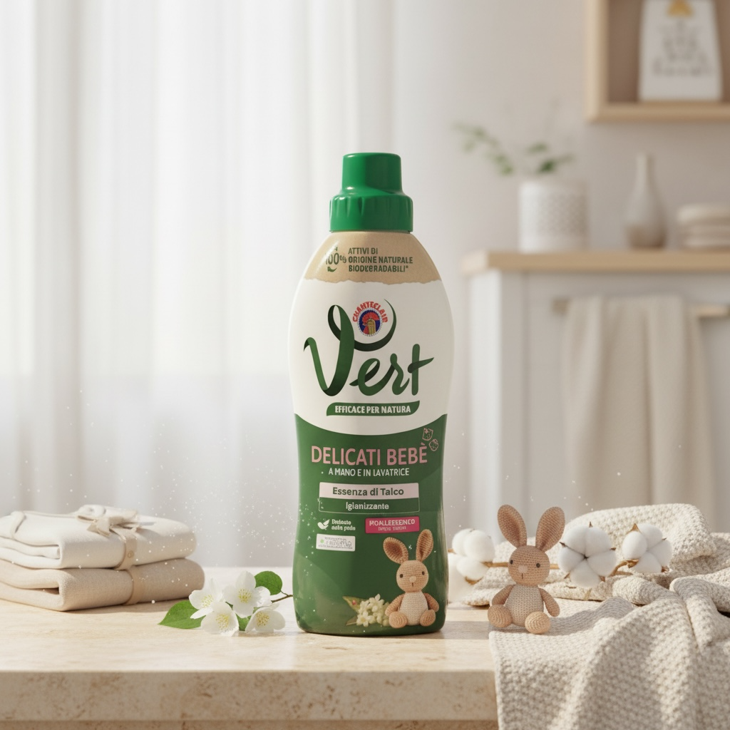Chante Clair Vert Baby Waschmittel Talco Essence 750ml