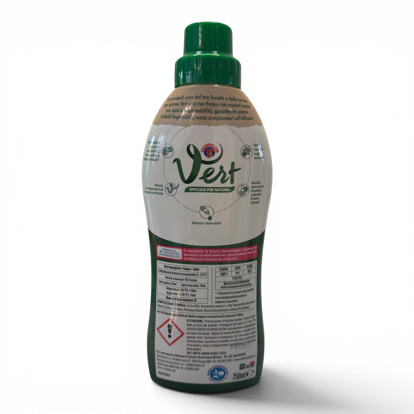 Chante Clair Vert Baby Waschmittel Talco Essence 750ml