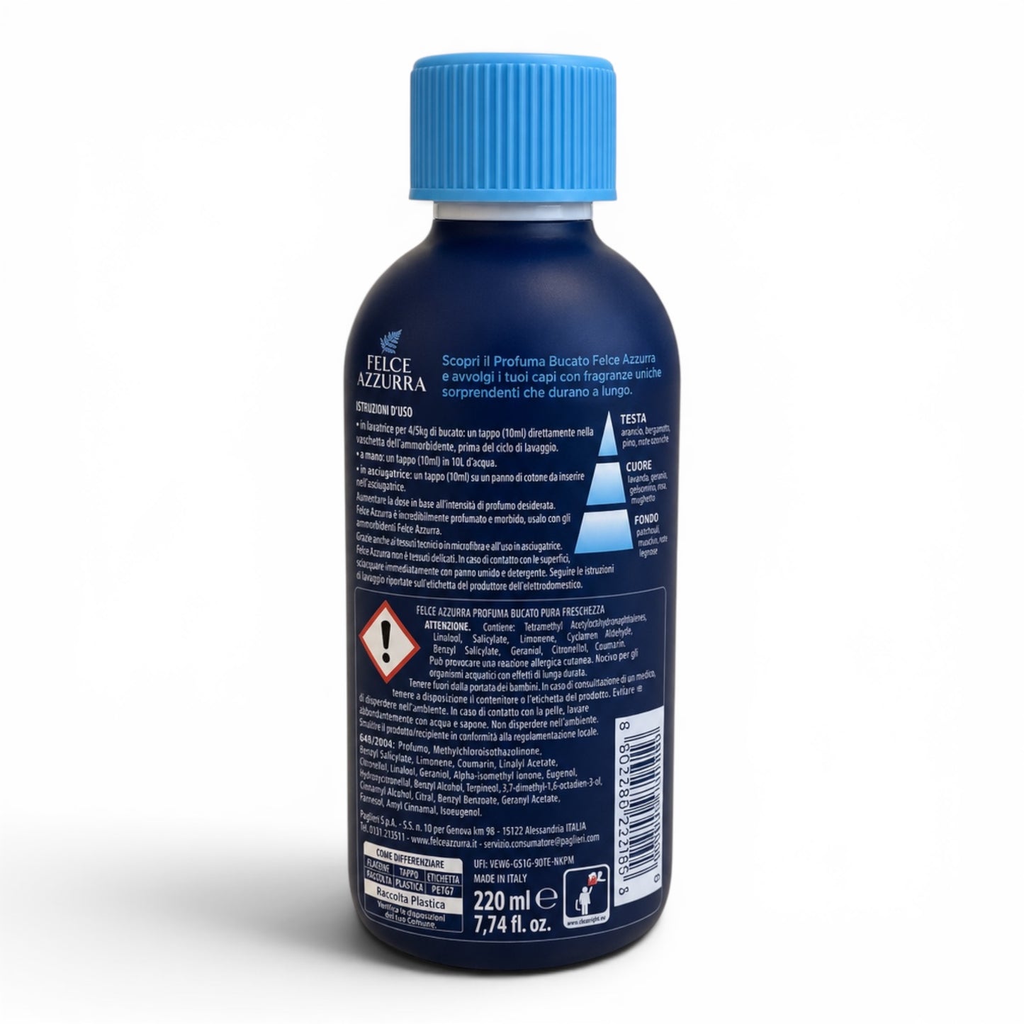Felce Azzurra Pura Freschezza Wäscheparfüm 220ml