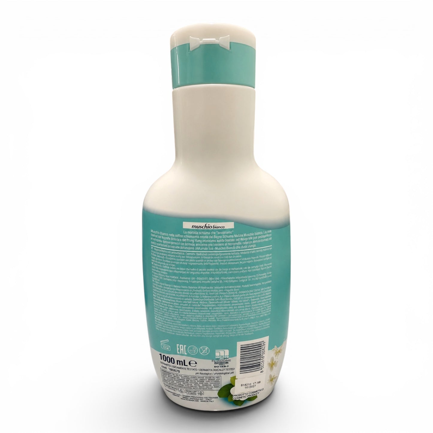 Malizia Muschio Bianco Schaumbad 1L