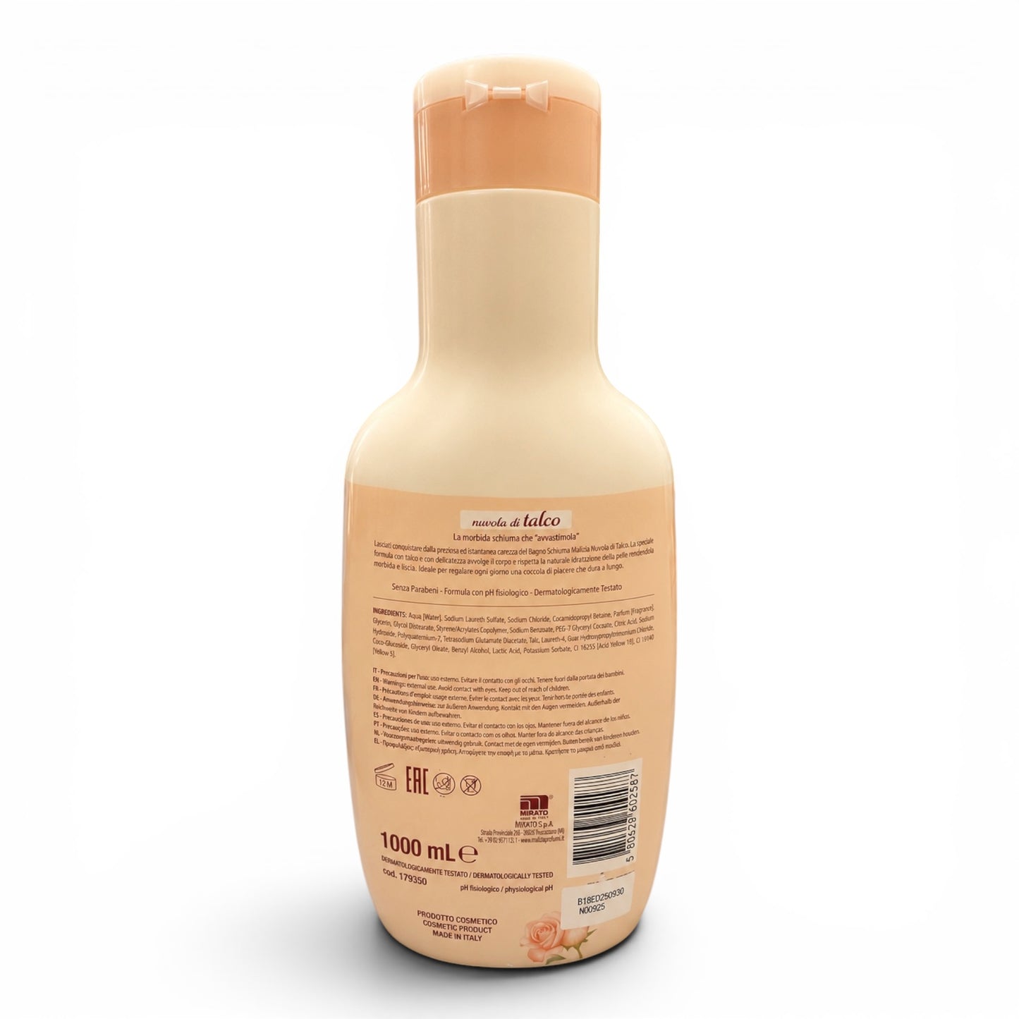 Malizia Talco Schaumbad 1L
