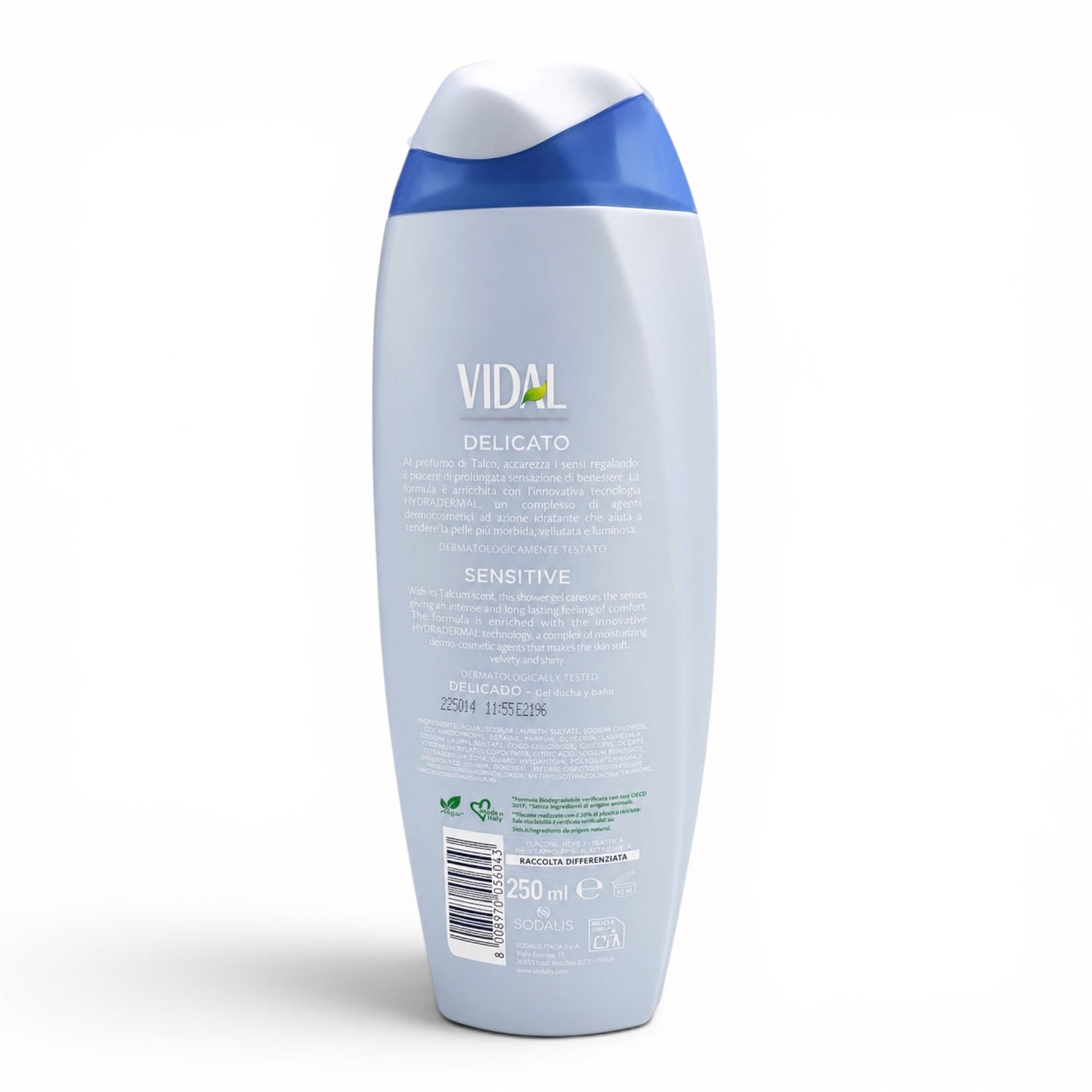 Vidal Sensitive Duschgel 250 ml