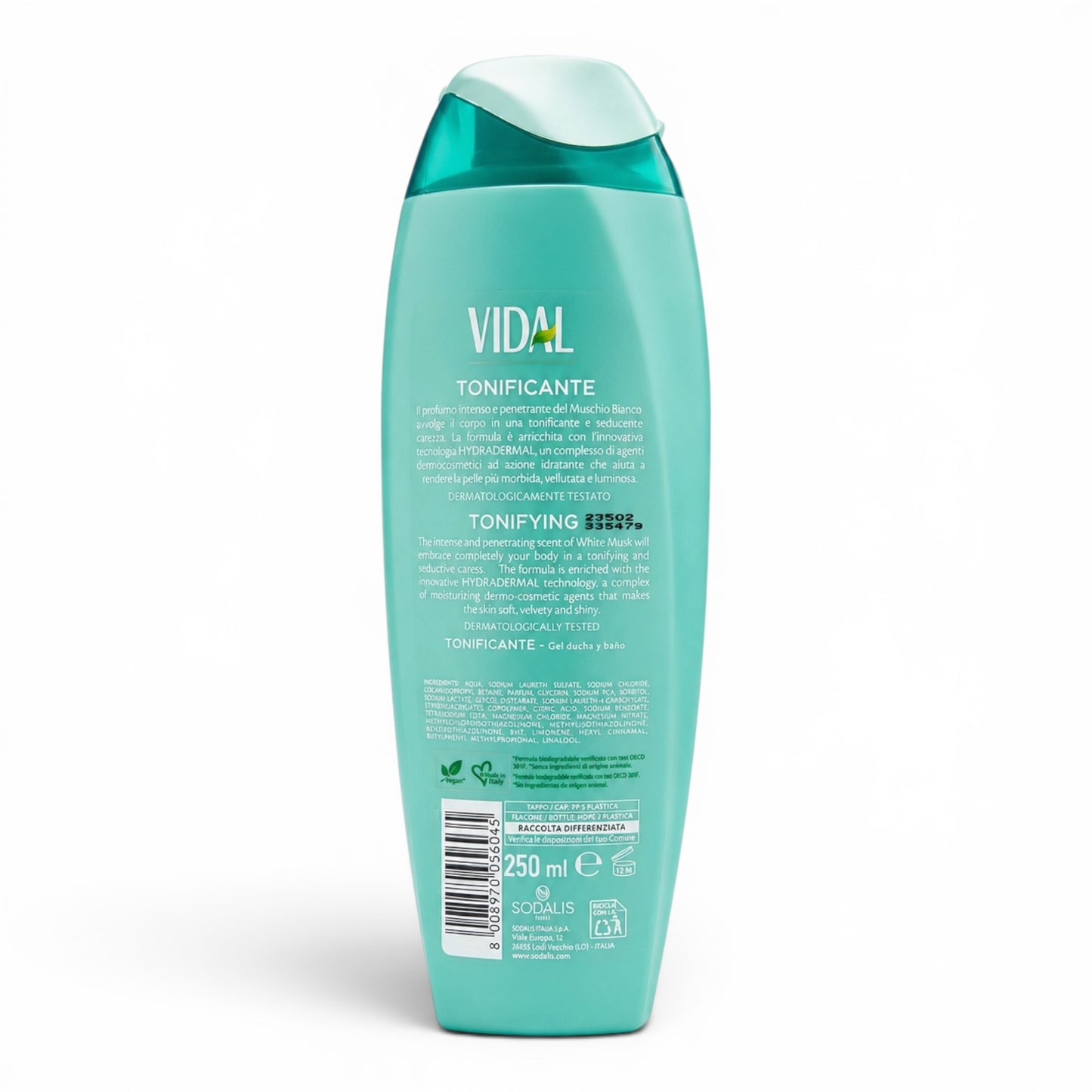 Vidal Duschgel Weißer Moschus 250ml