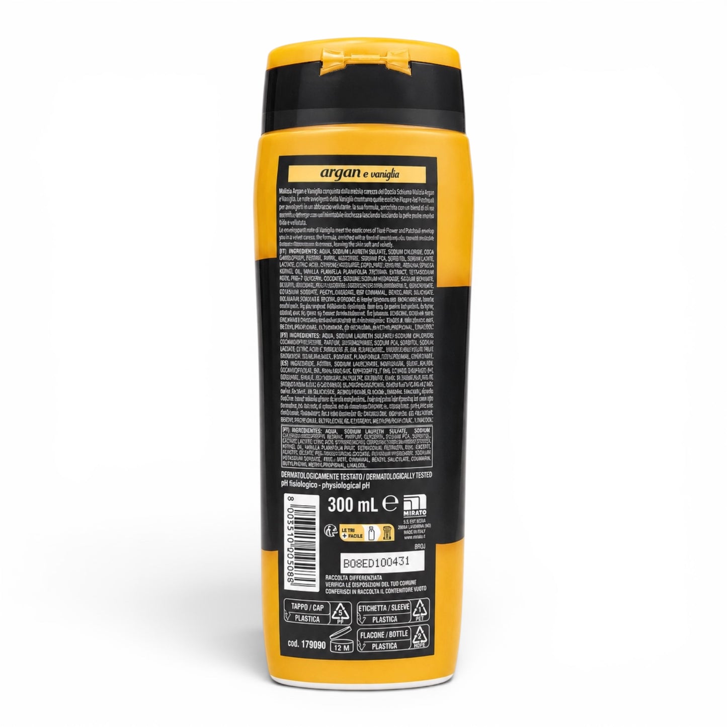 Malizia Argan & Vanille Duschgel 300ml