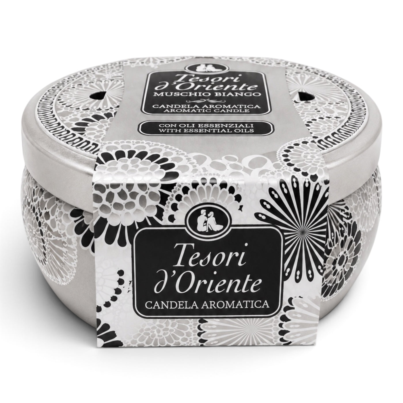 Tesori d'Oriente Muschio Bianco Duftkerze 200 g