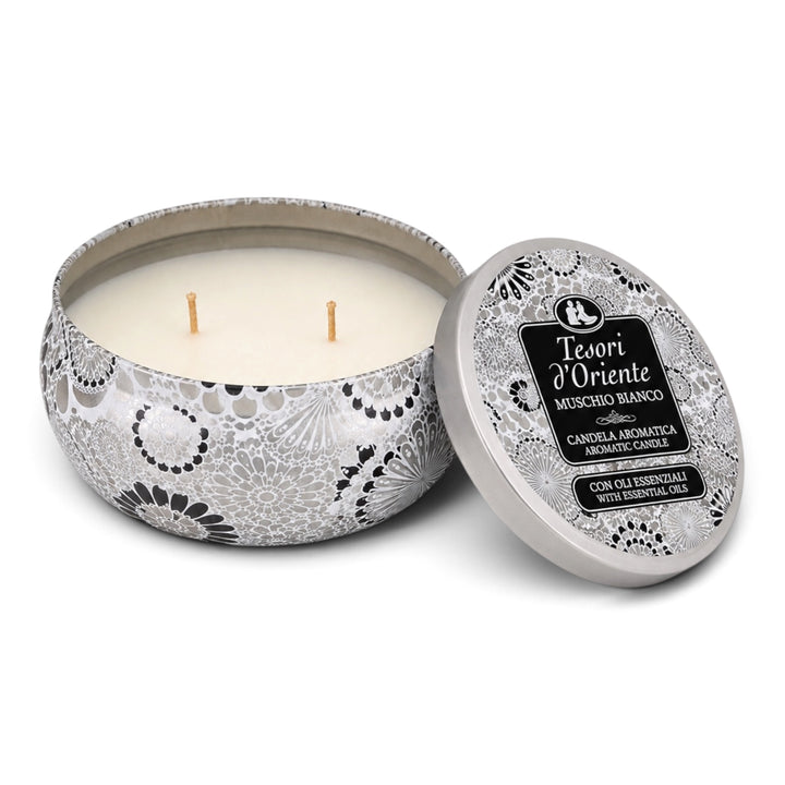 Tesori d'Oriente Muschio Bianco Duftkerze 200 g