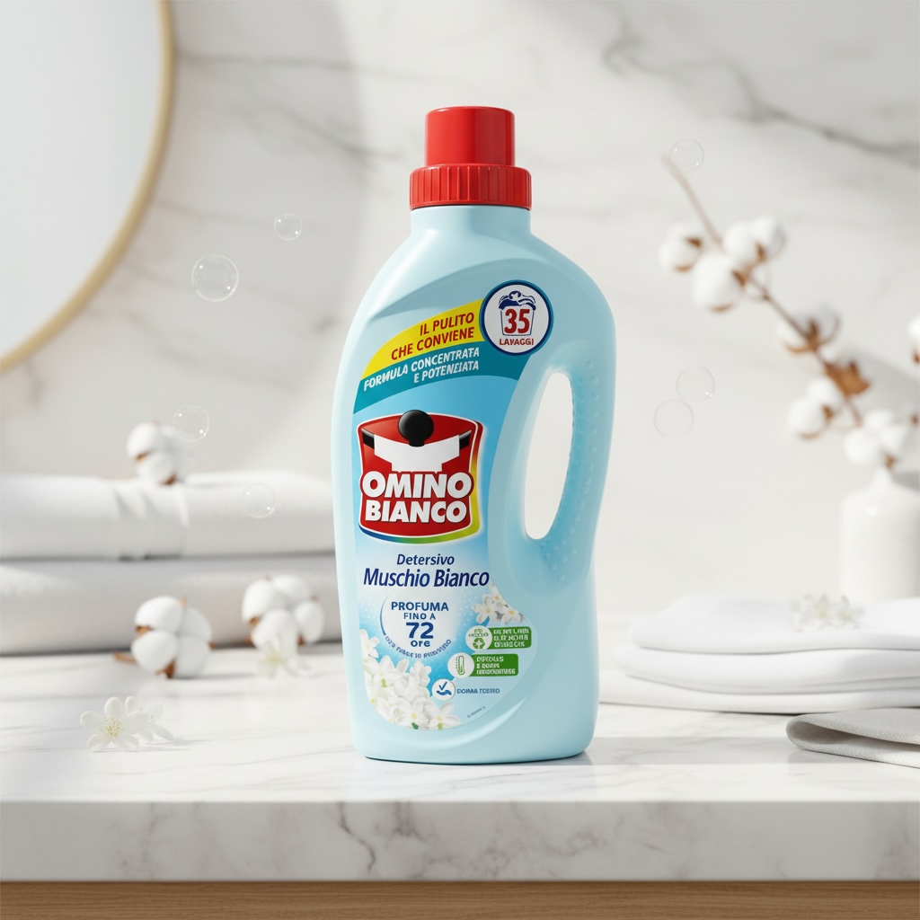 Omino Bianco Muschio Bianco Waschmittel  1,4 L