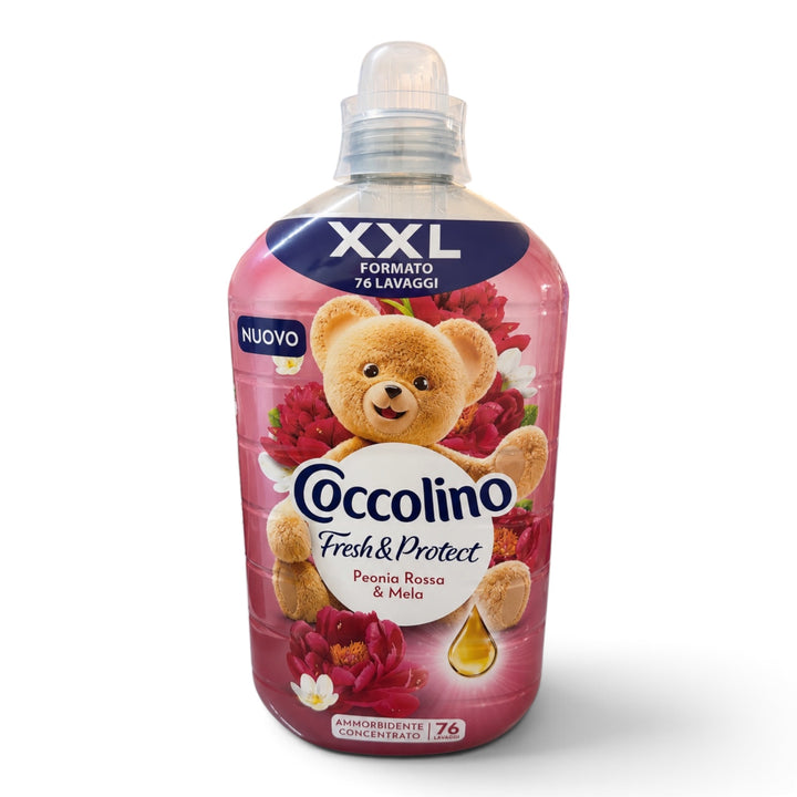 Coccolino Fresh & Protect Peonia Rossa & Mela Weichspüler XXL 1,75 L