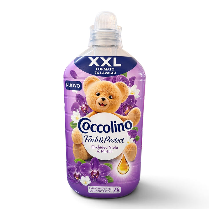 Coccolino Fresh & Protect Orchidea Viola & Mirtilli Weichspüler XXL 1,75 L