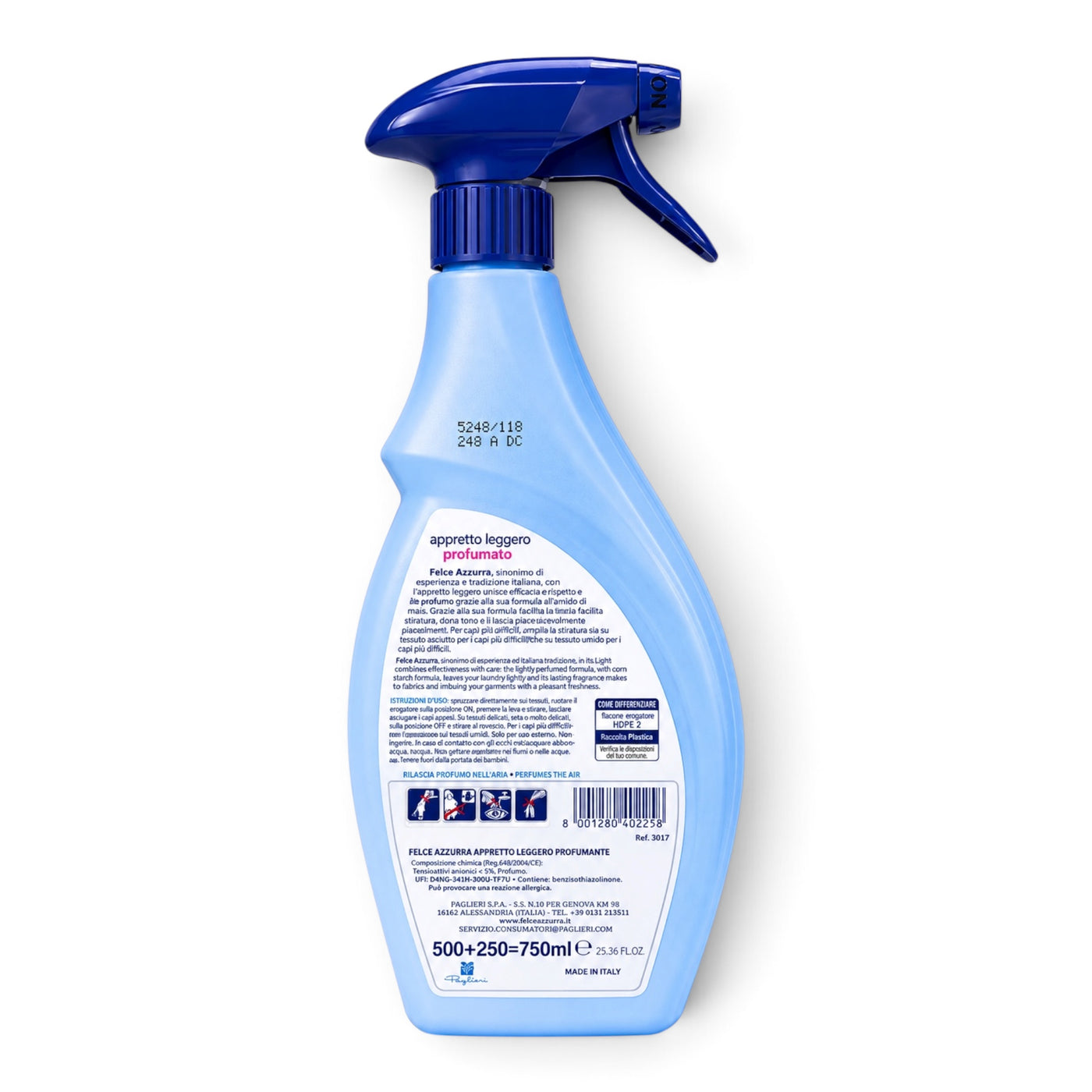 Felce Azzurra Bügelspray Classico 750 ml