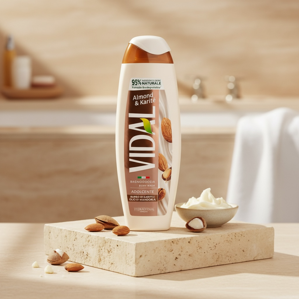 Vidal Duschgel Mandelöl & Sheabutter  500 ml