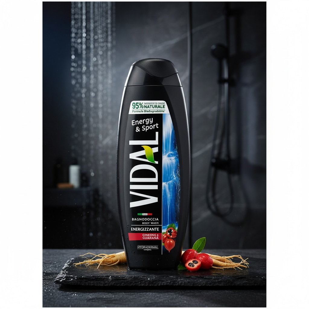 Vidal Energy & Sport Duschgel 500 ml