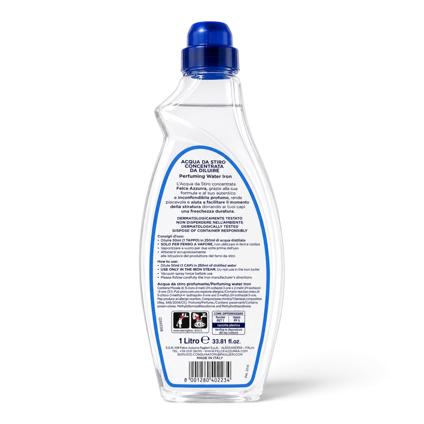 Felce Azzurra Bügelwasser  1 L