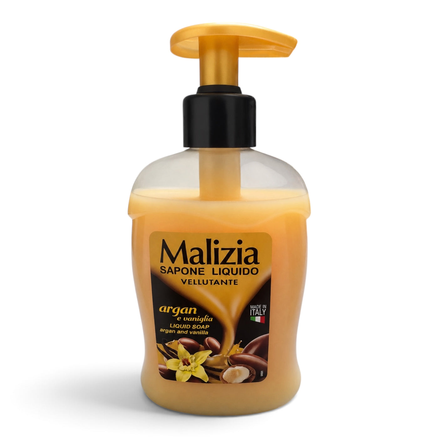 Malizia Flüssigseife Argan & Vanille  300 ml