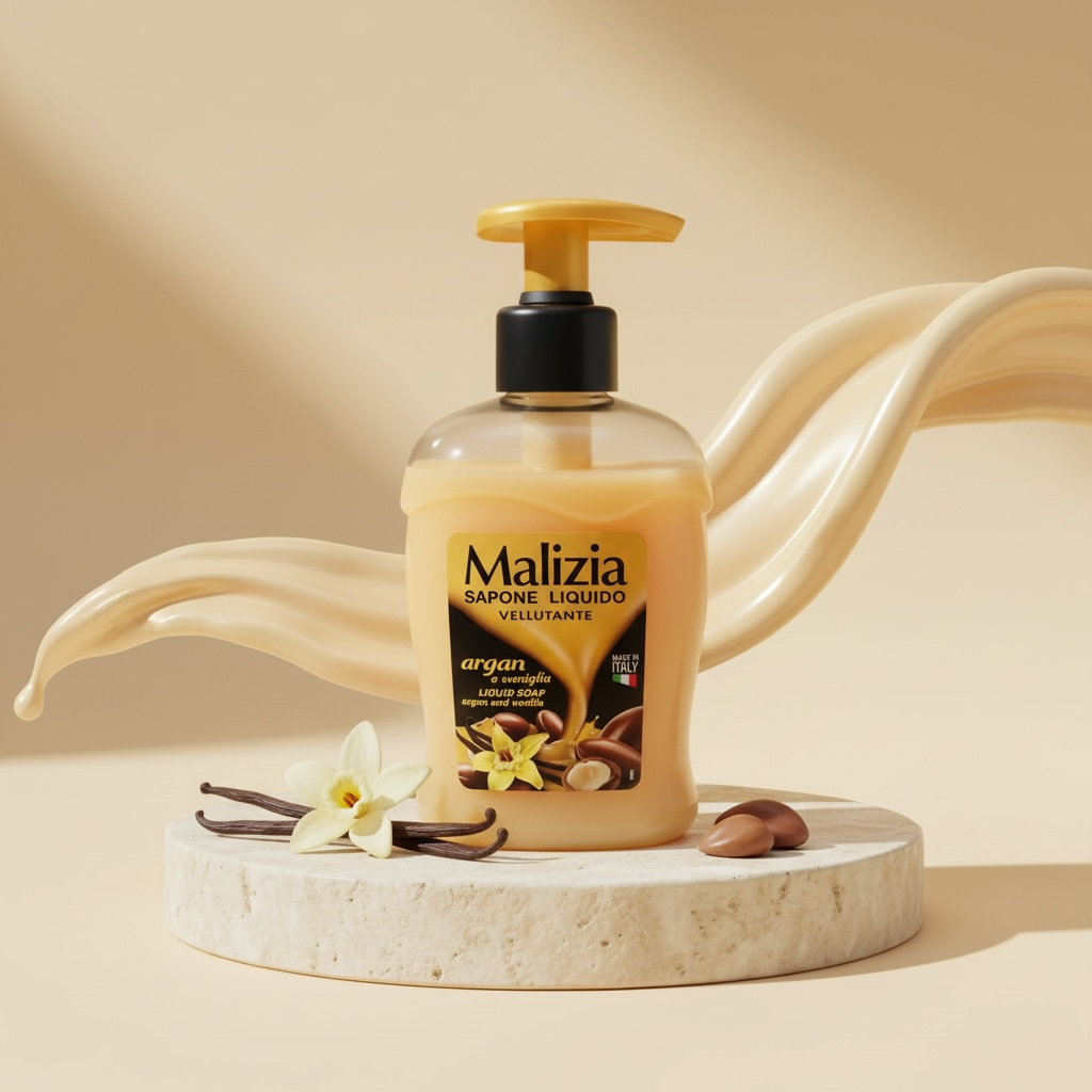 Malizia Flüssigseife Argan & Vanille  300 ml