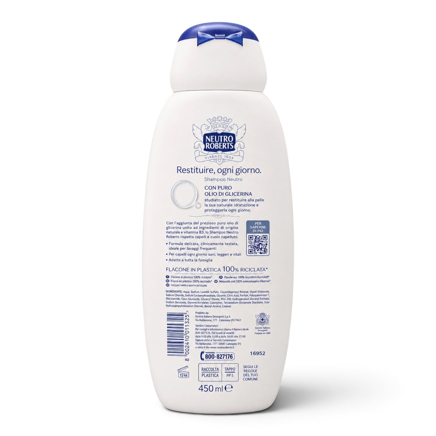 Neutro Roberts Shampoo Neutro  450 ml
