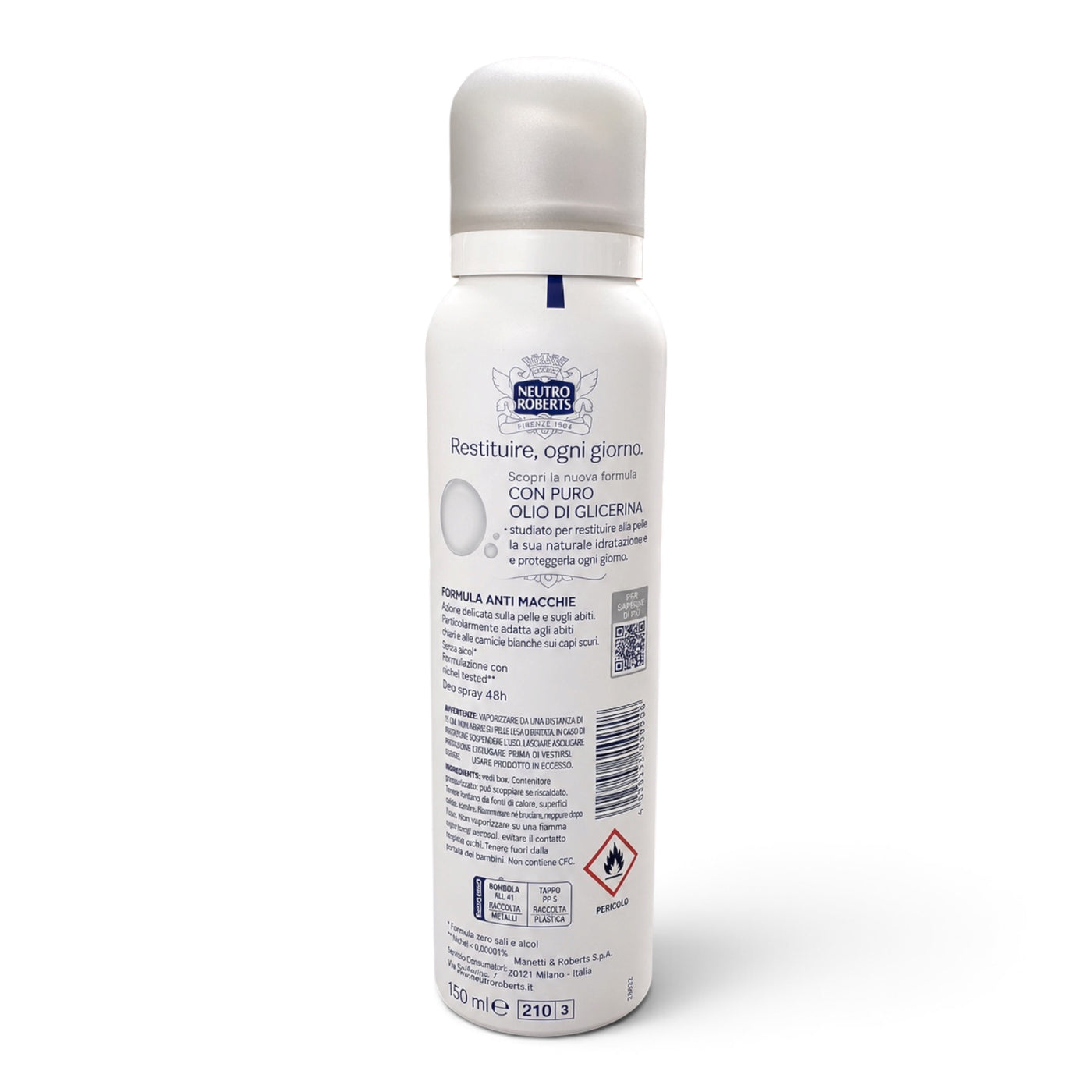 Neutro Roberts Invisible Anti-Macchie Deo Spray 150 ml