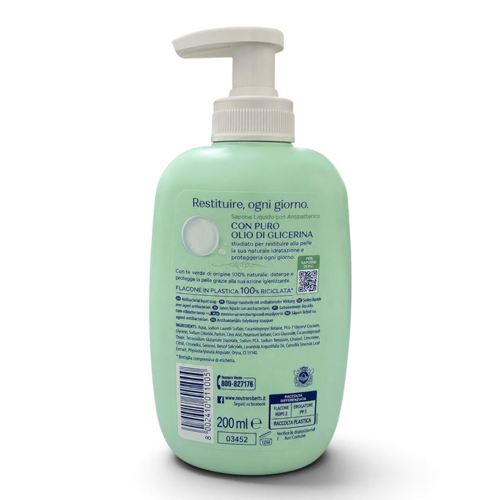 Neutro Roberts Antibakterielle Flüssigseife Grüner Tee  200 ml
