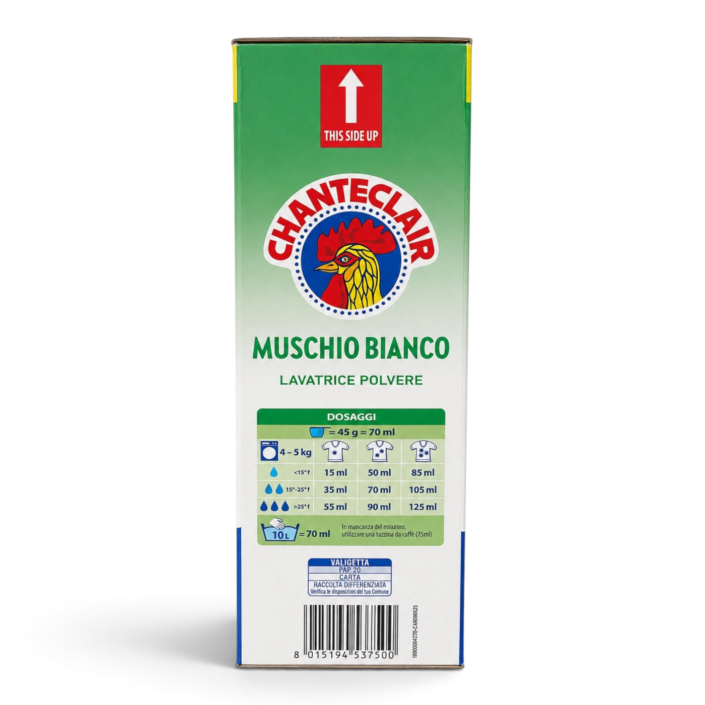 Chante Clair Muschio Bianco Waschpulver 2,925 kg