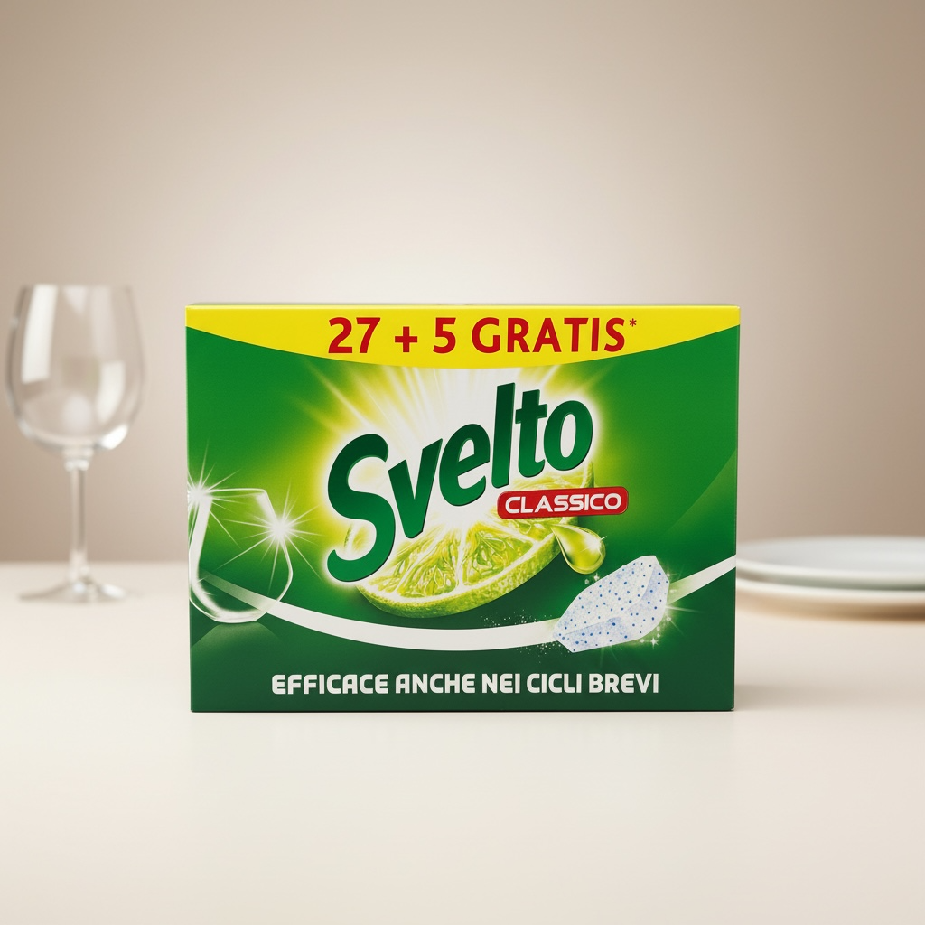 Svelto Classico Spülmaschinen-Tabs 32 Stück