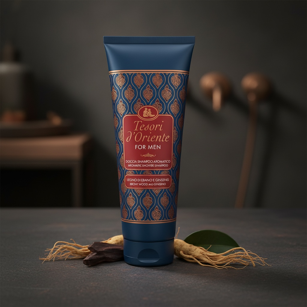 Tesori d’Oriente For Men Duschshampoo Ebenholz & Ginseng 250 ml