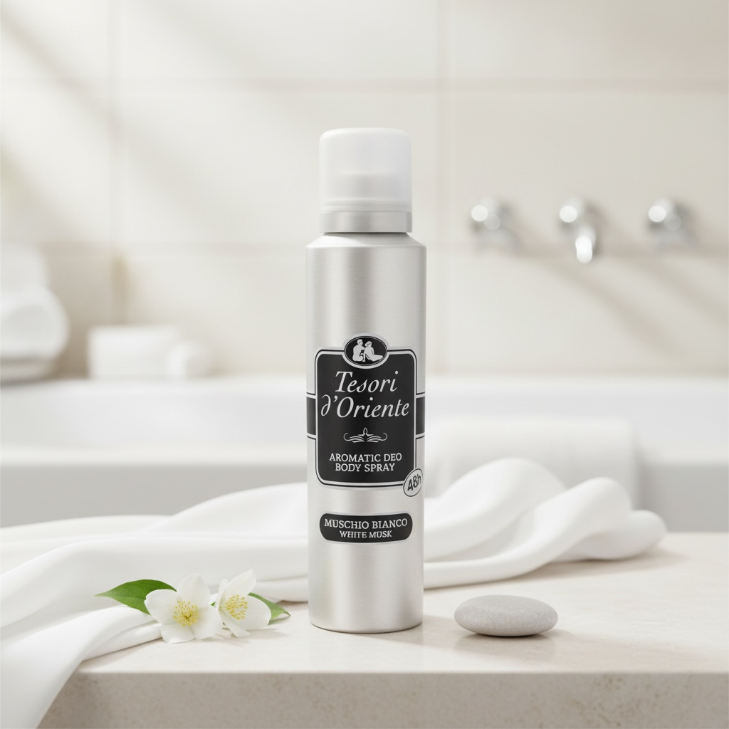 Tesori d’Oriente Muschio Bianco Deo Body Spray 150 ml
