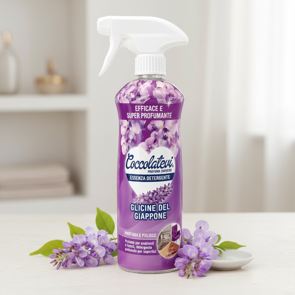 Coccolatevi Essenza Detergente Glicine del Giappone 750 ml