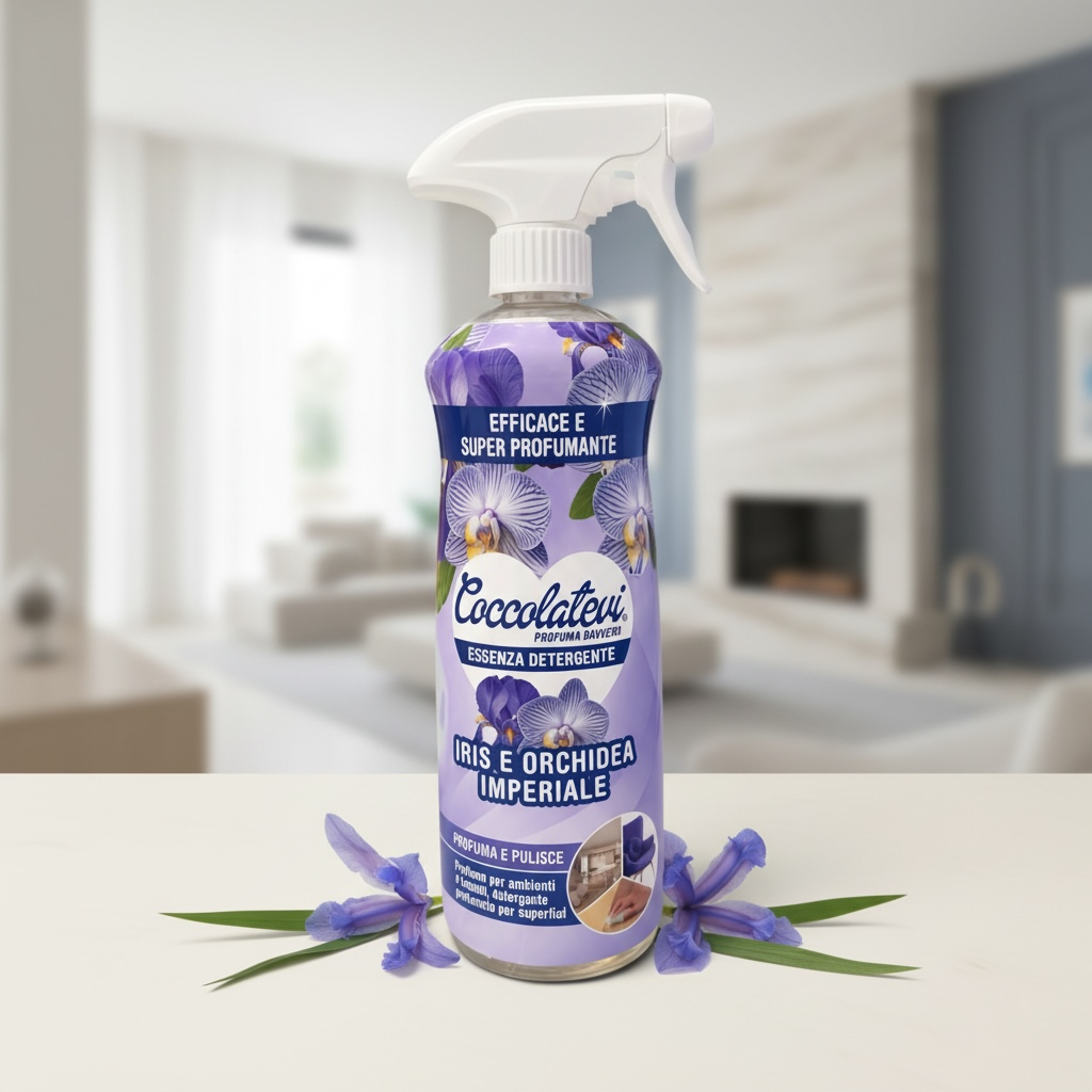 Coccolatevi Essenza Detergente Iris e Orchidea Imperiale 750 ml