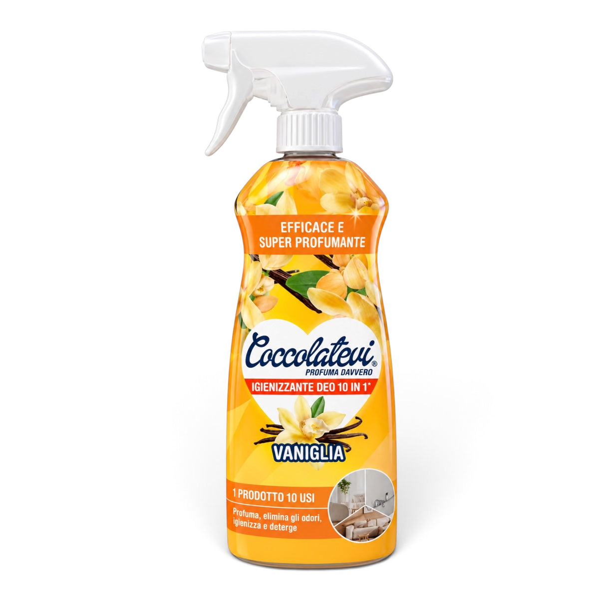 Coccolatevi Igienizzante Deo 10 in 1 Vaniglia 500 ml