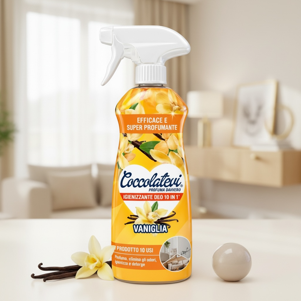 Coccolatevi Igienizzante Deo 10 in 1 Vaniglia 500 ml