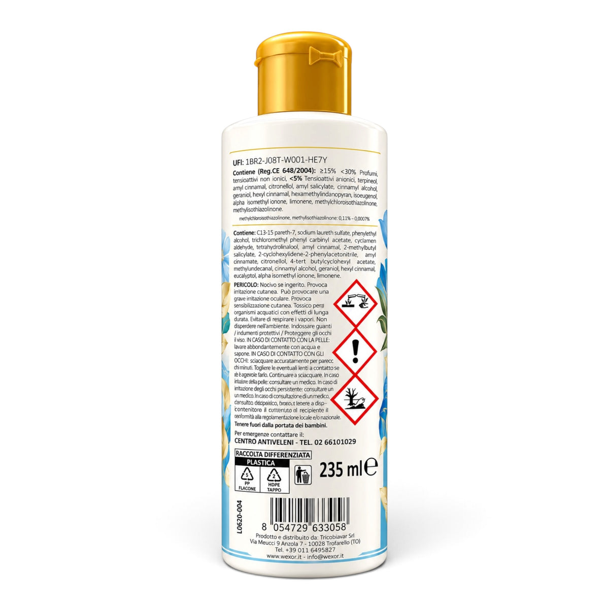 Wexór 2in1 Bodenreiniger & Bodenduft Fresh Blossom 235 ml