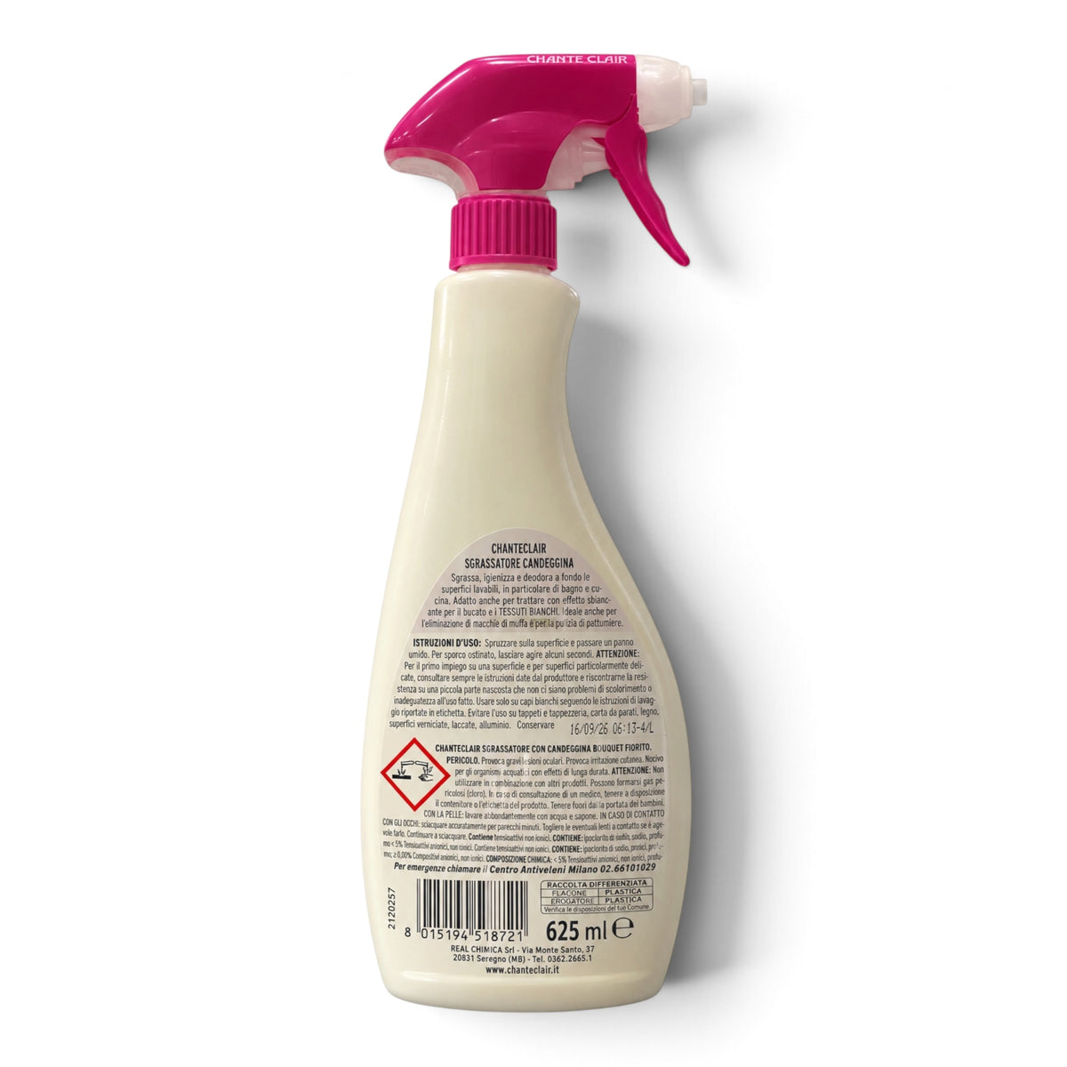 Chante Clair Hygienischer Fettlöser Bouquet Fiorito 625ml