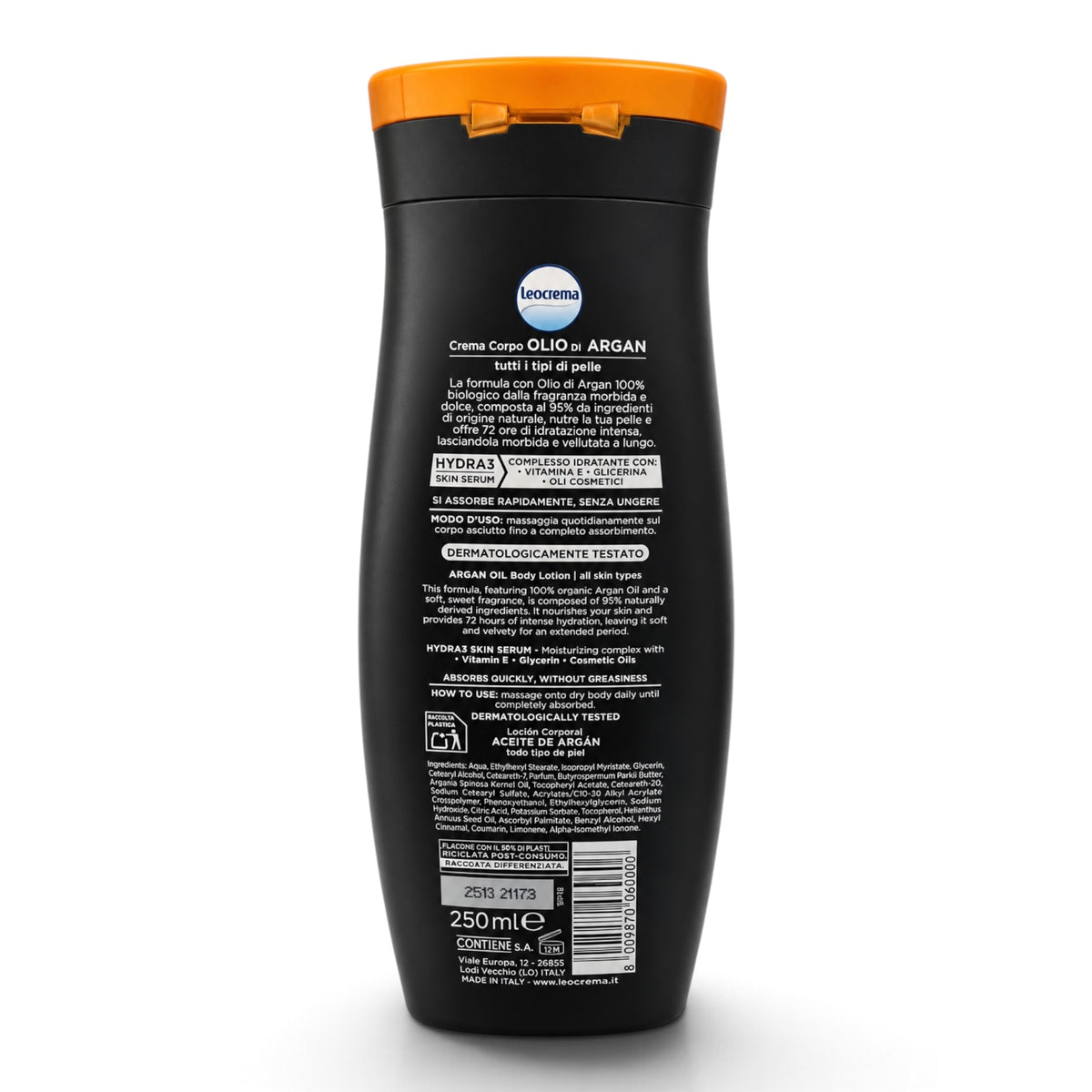 Leocrema Körpercreme mit Arganöl 250 ml