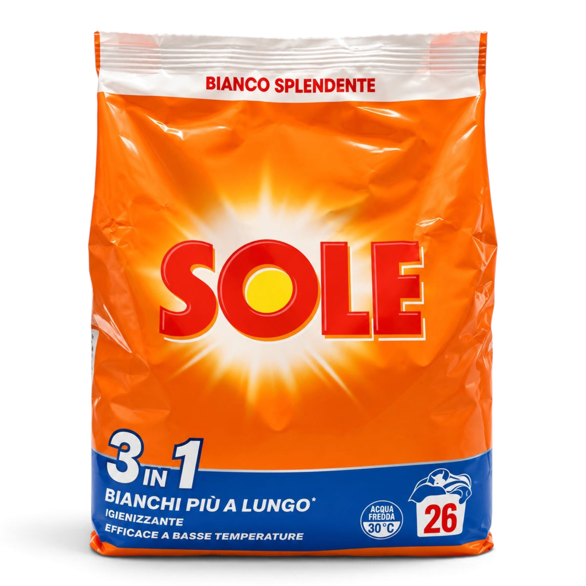 Sole Waschpulver für weiße Wäsche 1,3kg
