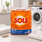 Sole Waschpulver für weiße Wäsche 1,3kg