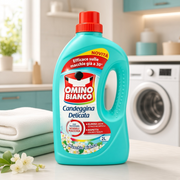 Omino Bianco Fleckenentferner mit Aktivsauerstoff Weißer Moschus 2 L