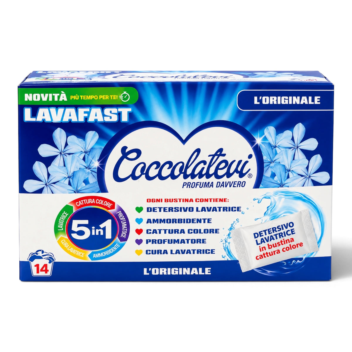 Coccolatevi Lavafast 5-in-1 L’Originale 14 Stück